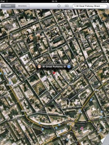Go to Map in iPad Mail